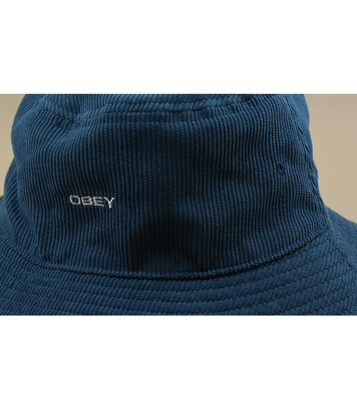 gorro pescador Obey negro revers